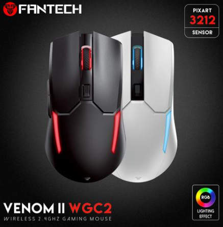 FANTECH VENOM II WGC2 Wireless Gaming Mouse FANTECH VENOM II WGC2 Wireless Gaming Mouse